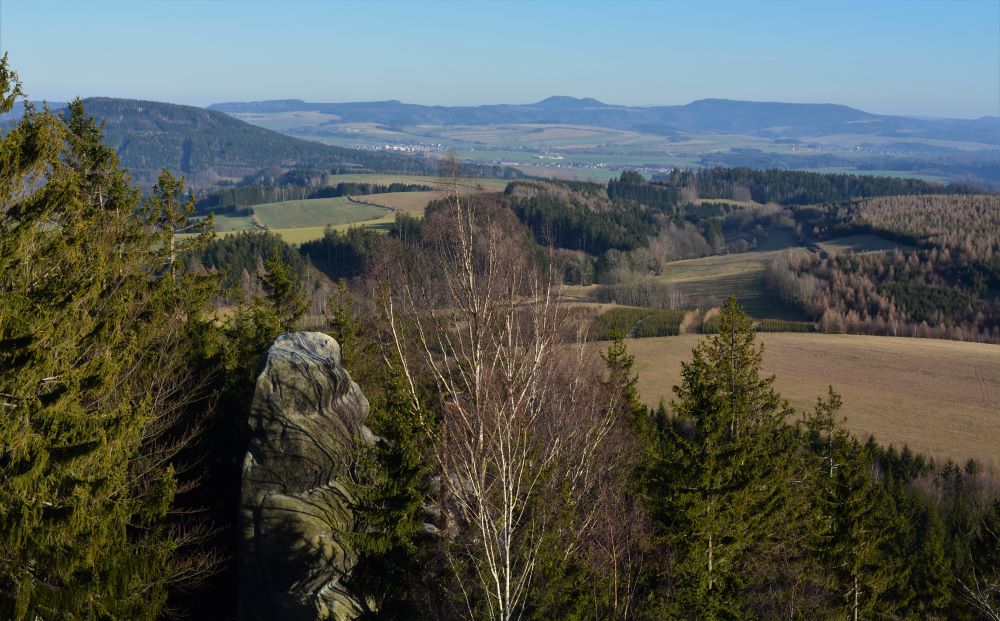 výhled z Bischofsteinu